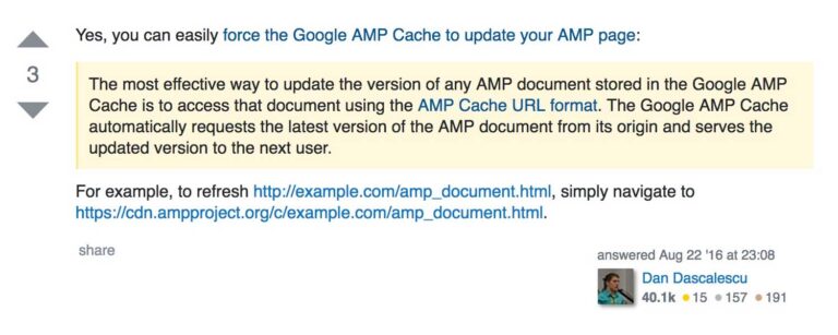 Update Google AMP: StackOverflow Answer.