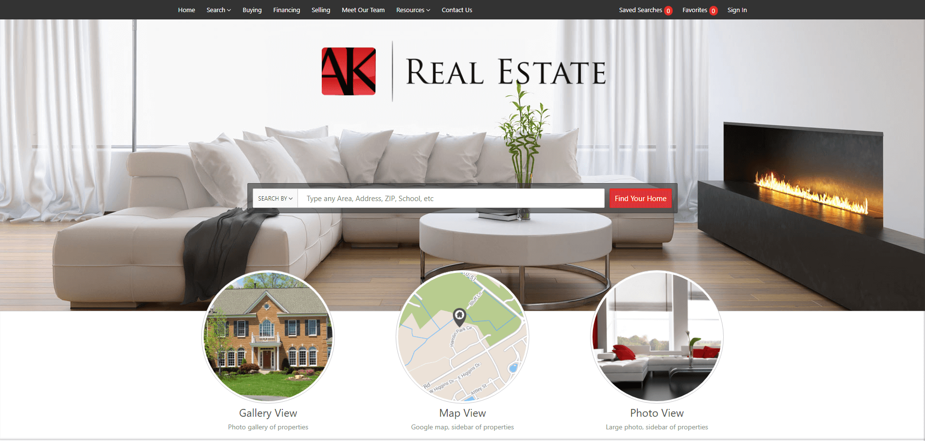  Awesome!  We made a list of the 101 best real estate websites.  Here's a-krealestate.com.  Did your site make the list? 