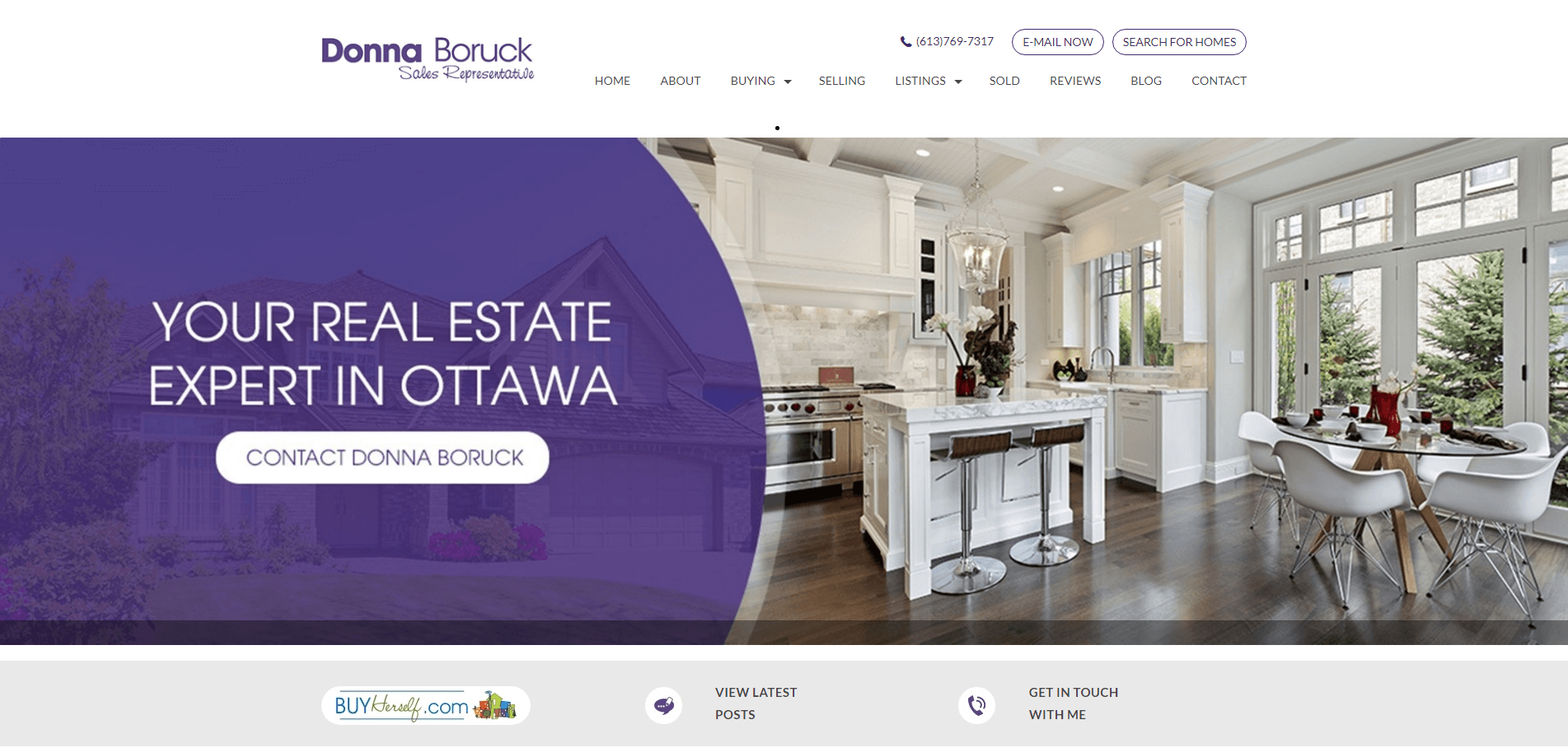  WOW!  Here are 101 of the best real estate websites.  We ranked each site 1-101 and reviewed them all.  Here's donnaboruck.com.  Want to see who made the list? 