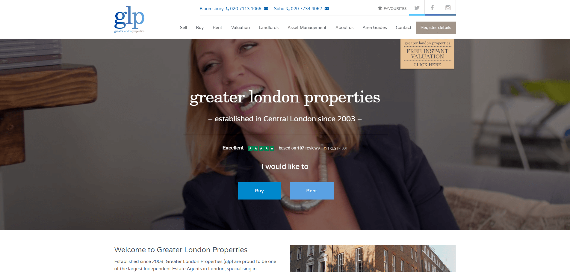  Whoa!  We made a list of the 101 best real estate websites.  Each site is ranked 1-101 with a description and review.  Here's greaterlondonproperties.co.uk. 