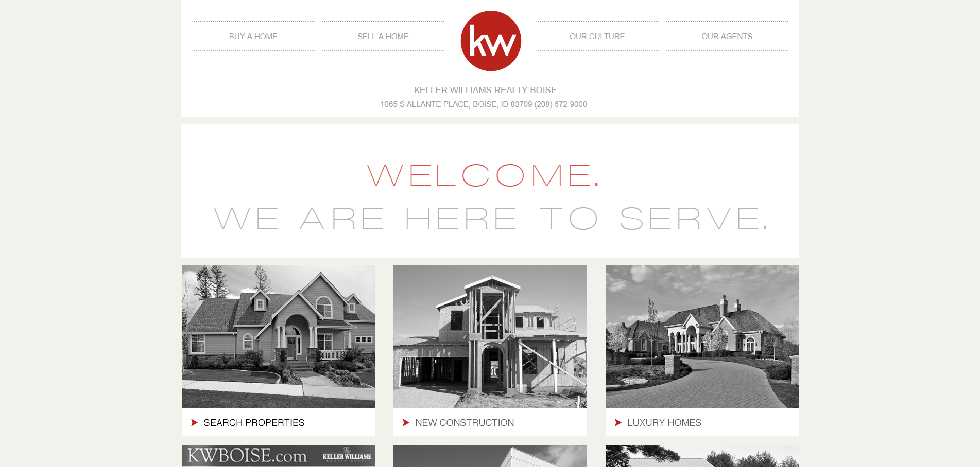  Check this out!  This is a list of the 101 best real estate websites.  We ranked each site 1-101 and reviewed them all.  Here's kwboise.com.  Curious who made the list? 