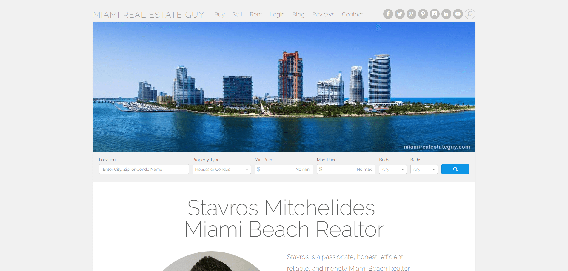  Whoa!  Looking for the best real estate websites? Here are 101 of them.  We ranked each site 1-101 and reviewed them all.  Here's miamirealestateguy.com.  Guess who made #1! 
