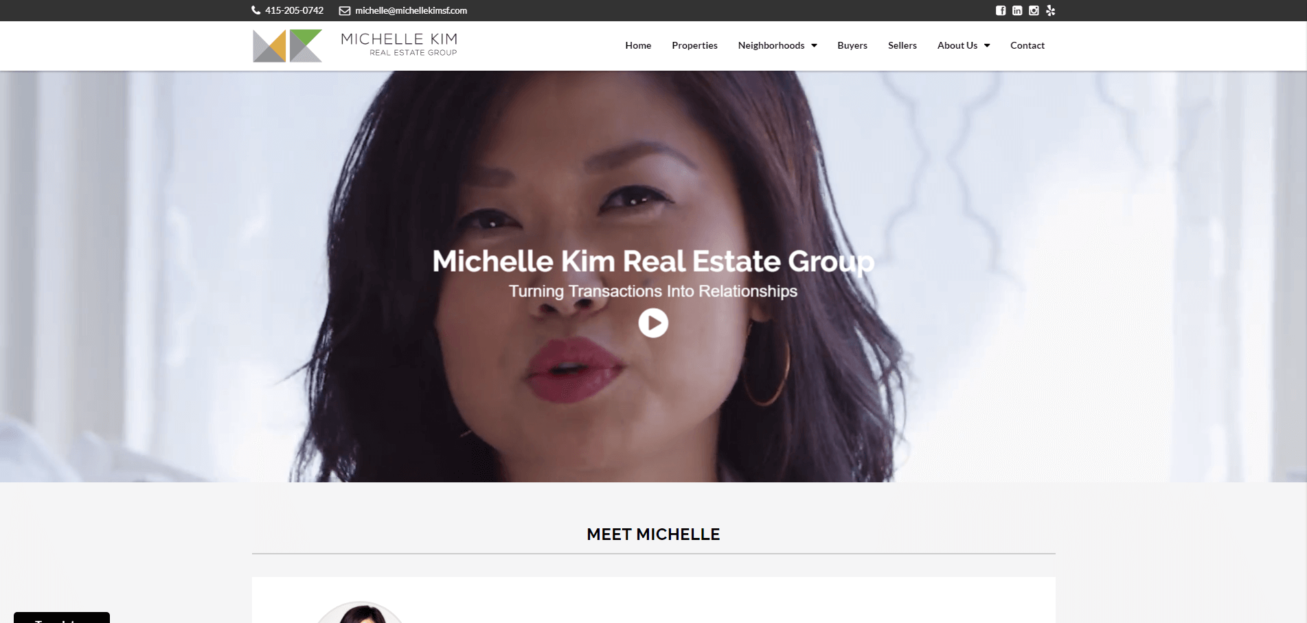  Incredible!  We made a list of the 101 best real estate websites.  We reviewed and ranked each site, 1-101.  Here's michellekimsf.com.  Guess who made #1! 