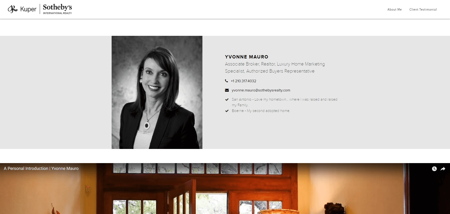We made a list of the 101 best real estate websites. Each site is ranked 1-101 with a description and review. Here's yvonnemauro.kuperrealty.com. Did your site make the list?